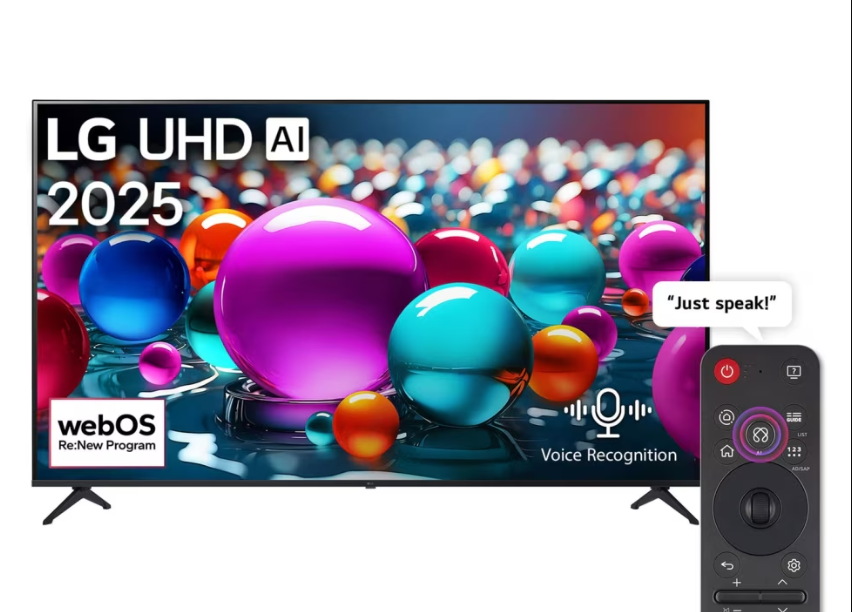 LG 55″ UHD AI 4K Smart TV with AI Magic Remote – 55UA85006LA